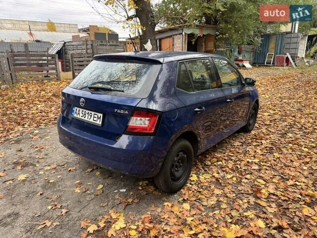 Шкода Фабия 2016 в Киеве на Automoto.ua Синий Шкода Фабия, объемом двигателя 1.2 л и пробегом 239 тыс. км за 3850 $, фото 4 на Automoto.ua