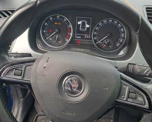 Шкода Фабия 2016 в Шепетовке на Automoto.ua Синий Шкода Фабия, объемом двигателя 1 л и пробегом 111 тыс. км за 8000 $, фото 11 на Automoto.ua