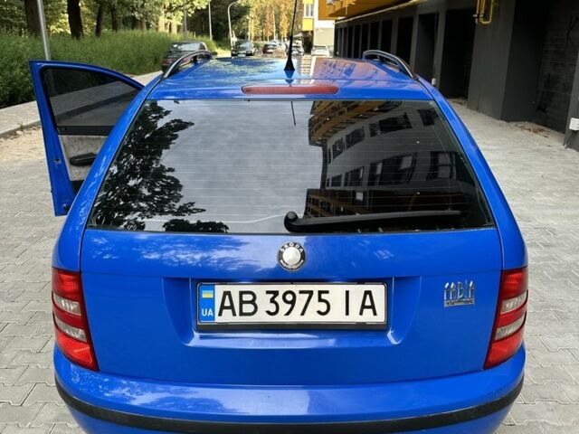 Синій Шкода Фабія, об'ємом двигуна 1.4 л та пробігом 210 тис. км за 3950 $, фото 21 на Automoto.ua