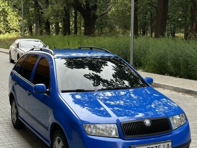 Синій Шкода Фабія, об'ємом двигуна 1.4 л та пробігом 210 тис. км за 3950 $, фото 18 на Automoto.ua