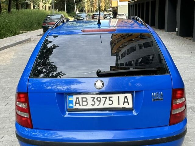 Синій Шкода Фабія, об'ємом двигуна 1.4 л та пробігом 210 тис. км за 3950 $, фото 10 на Automoto.ua