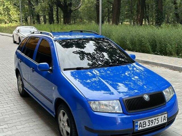 Синій Шкода Фабія, об'ємом двигуна 1.4 л та пробігом 210 тис. км за 3950 $, фото 5 на Automoto.ua