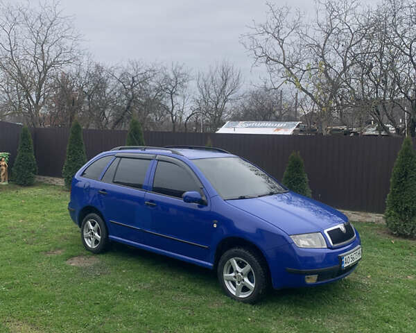 Синий Шкода Фабия, объемом двигателя 1.9 л и пробегом 300 тыс. км за 3000 $, фото 7 на Automoto.ua