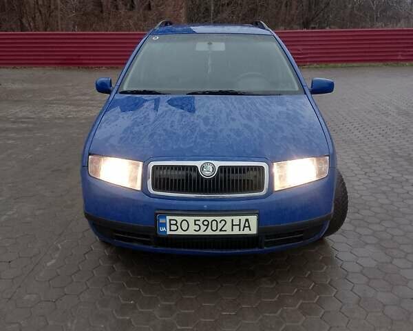 Синій Шкода Фабія, об'ємом двигуна 1.4 л та пробігом 293 тис. км за 3750 $, фото 7 на Automoto.ua