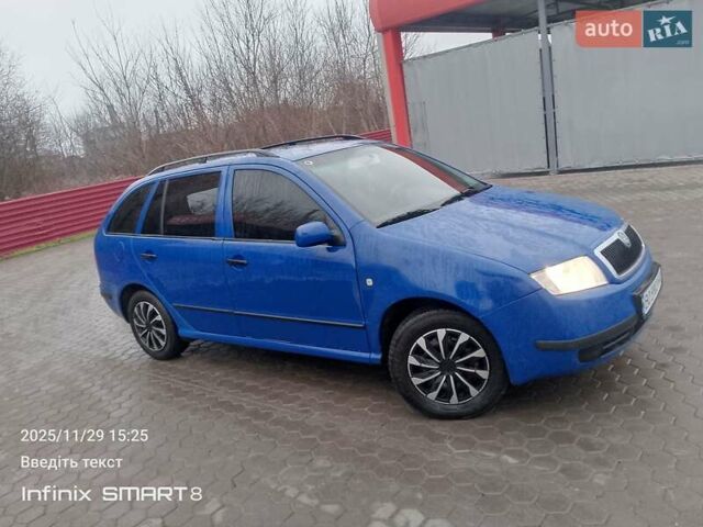 Синій Шкода Фабія, об'ємом двигуна 1.4 л та пробігом 293 тис. км за 3750 $, фото 3 на Automoto.ua