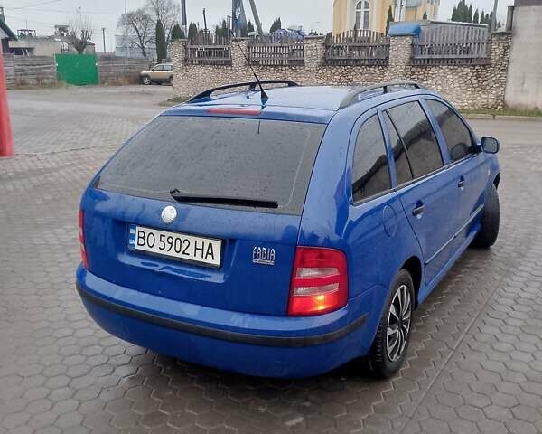 Синій Шкода Фабія, об'ємом двигуна 1.4 л та пробігом 293 тис. км за 3750 $, фото 6 на Automoto.ua