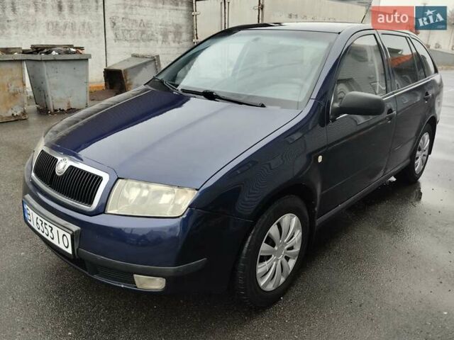 Синій Шкода Фабія, об'ємом двигуна 1.4 л та пробігом 300 тис. км за 2999 $, фото 5 на Automoto.ua
