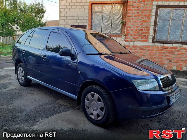 Синій Шкода Фабія, об'ємом двигуна 1.4 л та пробігом 271 тис. км за 3500 $, фото 3 на Automoto.ua