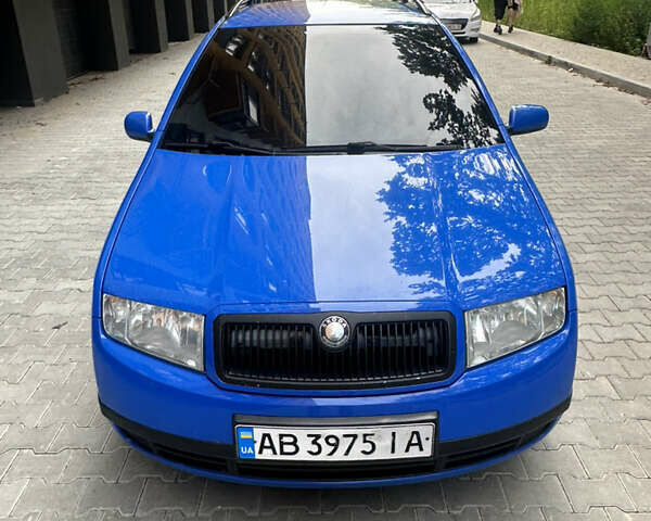 Синий Шкода Фабия, объемом двигателя 1.4 л и пробегом 215 тыс. км за 3850 $, фото 19 на Automoto.ua
