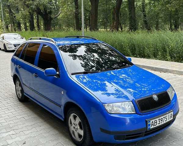 Синий Шкода Фабия, объемом двигателя 1.4 л и пробегом 215 тыс. км за 3850 $, фото 20 на Automoto.ua
