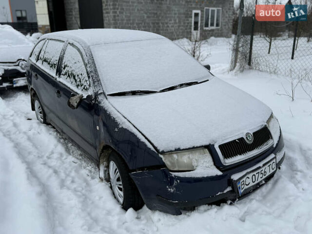 Синій Шкода Фабія, об'ємом двигуна 1.4 л та пробігом 176 тис. км за 1650 $, фото 2 на Automoto.ua