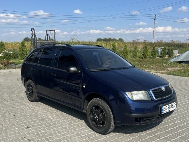 Синий Шкода Фабия, объемом двигателя 1.2 л и пробегом 3 тыс. км за 2950 $, фото 1 на Automoto.ua