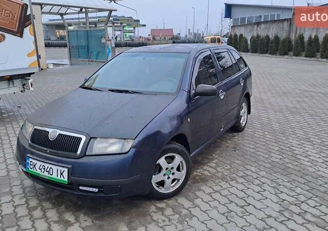 Синій Шкода Фабія, об'ємом двигуна 1.4 л та пробігом 377 тис. км за 2999 $, фото 6 на Automoto.ua