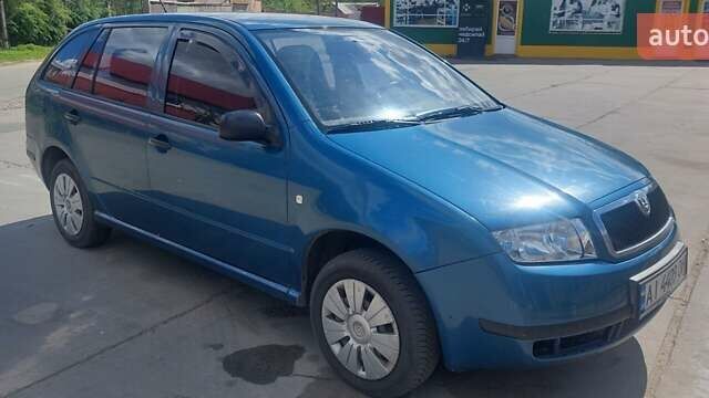 Синій Шкода Фабія, об'ємом двигуна 1.4 л та пробігом 350 тис. км за 3300 $, фото 5 на Automoto.ua