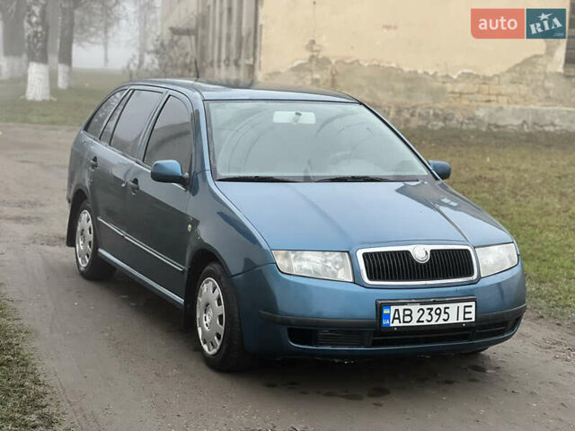 Синий Шкода Фабия, объемом двигателя 1.4 л и пробегом 270 тыс. км за 3800 $, фото 13 на Automoto.ua