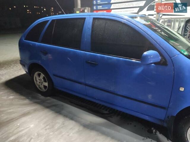 Синій Шкода Фабія, об'ємом двигуна 1.4 л та пробігом 244 тис. км за 3450 $, фото 2 на Automoto.ua