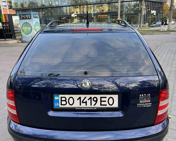 Шкода Фабия 2004 в Тернополе на Automoto.ua Синий Шкода Фабия, объемом двигателя 1.39 л и пробегом 200 тыс. км за 3650 $, фото 15 на Automoto.ua