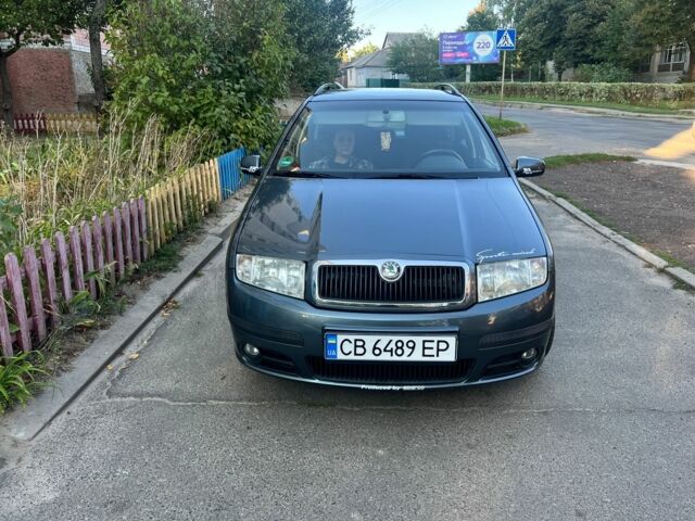 Синій Шкода Фабія, об'ємом двигуна 1.4 л та пробігом 214 тис. км за 4800 $, фото 5 на Automoto.ua