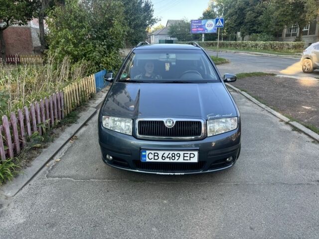 Синій Шкода Фабія, об'ємом двигуна 1.4 л та пробігом 214 тис. км за 4800 $, фото 7 на Automoto.ua