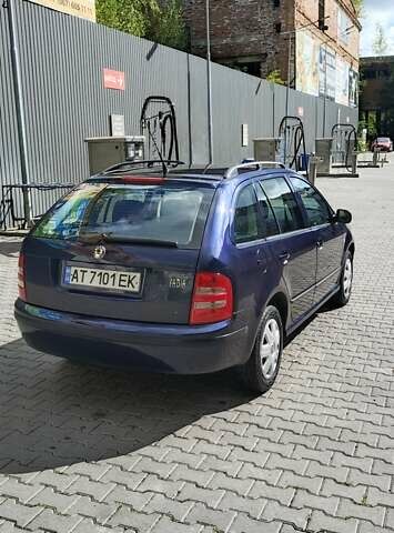 Синій Шкода Фабія, об'ємом двигуна 1.4 л та пробігом 226 тис. км за 3399 $, фото 7 на Automoto.ua