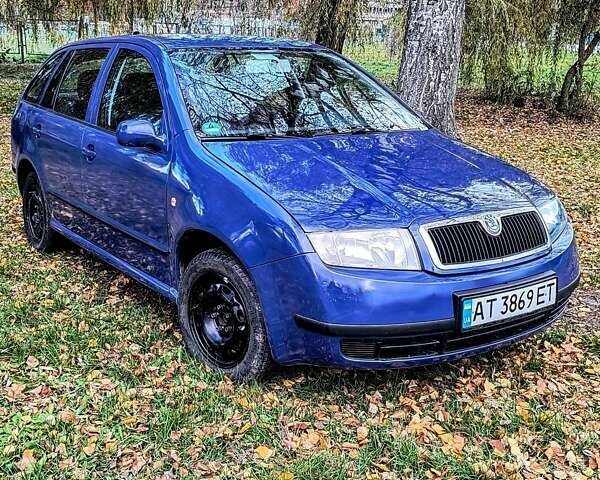 Шкода Фабия 2004 в Ивано-Франковске на Automoto.ua Синий Шкода Фабия, объемом двигателя 1.39 л и пробегом 237 тыс. км за 2700 $, фото 5 на Automoto.ua
