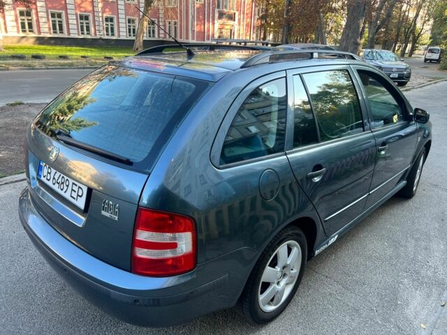 Синій Шкода Фабія, об'ємом двигуна 1.4 л та пробігом 214 тис. км за 4800 $, фото 6 на Automoto.ua