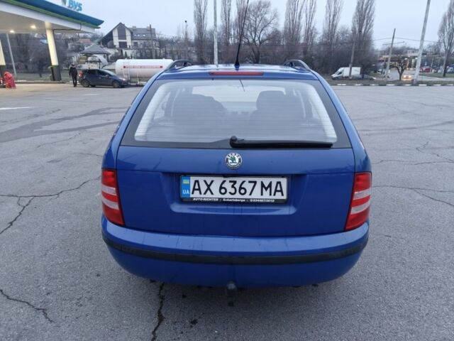 Синій Шкода Фабія, об'ємом двигуна 1.4 л та пробігом 238 тис. км за 3800 $, фото 4 на Automoto.ua