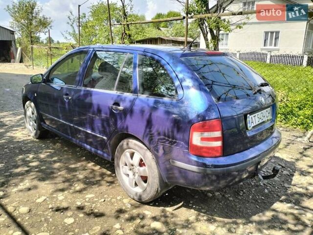 Синий Шкода Фабия, объемом двигателя 1.39 л и пробегом 254 тыс. км за 3500 $, фото 13 на Automoto.ua