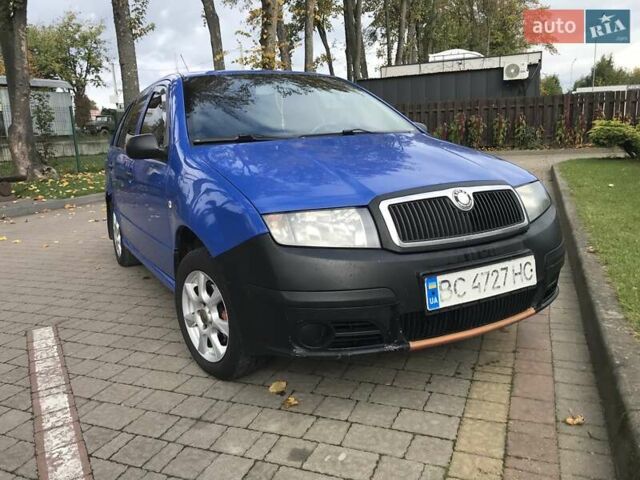 Синий Шкода Фабия, объемом двигателя 1.2 л и пробегом 358 тыс. км за 3400 $, фото 4 на Automoto.ua