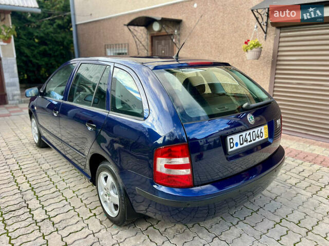 Синий Шкода Фабия, объемом двигателя 1.4 л и пробегом 183 тыс. км за 3700 $, фото 10 на Automoto.ua