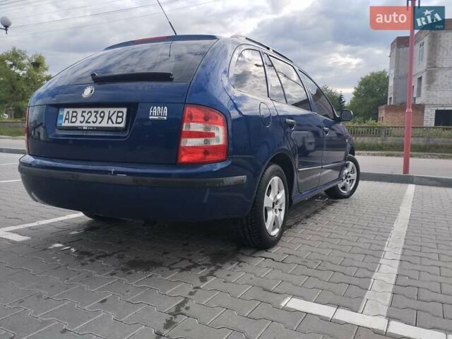 Синий Шкода Фабия, объемом двигателя 1.4 л и пробегом 192 тыс. км за 4800 $, фото 8 на Automoto.ua