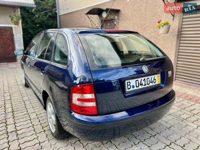 Синий Шкода Фабия, объемом двигателя 1.4 л и пробегом 183 тыс. км за 3700 $, фото 11 на Automoto.ua