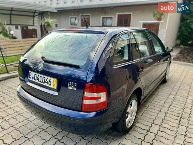 Синий Шкода Фабия, объемом двигателя 1.4 л и пробегом 183 тыс. км за 3700 $, фото 12 на Automoto.ua