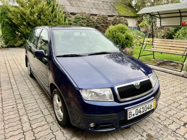 Синій Шкода Фабія, об'ємом двигуна 1.4 л та пробігом 186 тис. км за 3999 $, фото 3 на Automoto.ua