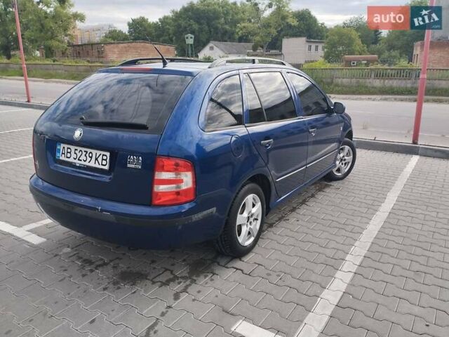 Синий Шкода Фабия, объемом двигателя 1.4 л и пробегом 192 тыс. км за 4800 $, фото 9 на Automoto.ua
