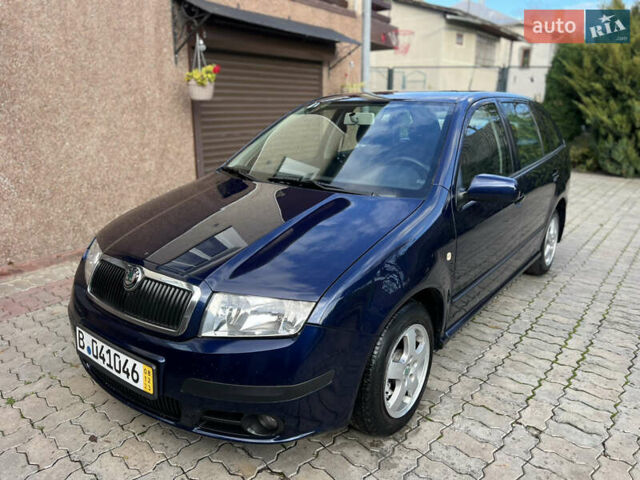 Синий Шкода Фабия, объемом двигателя 1.4 л и пробегом 183 тыс. км за 3700 $, фото 7 на Automoto.ua