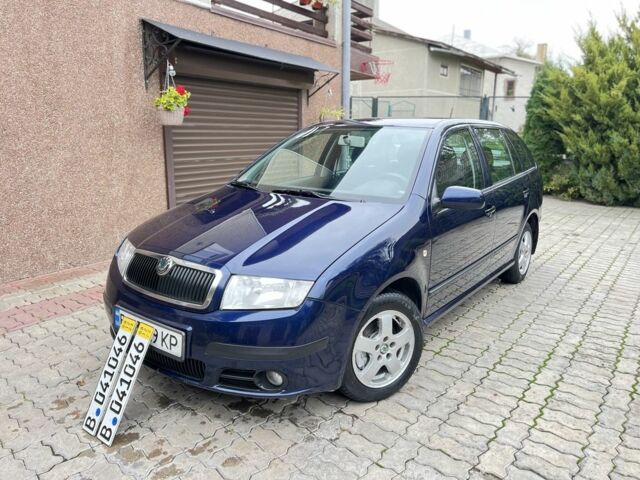 Синій Шкода Фабія, об'ємом двигуна 1.4 л та пробігом 186 тис. км за 3999 $, фото 12 на Automoto.ua