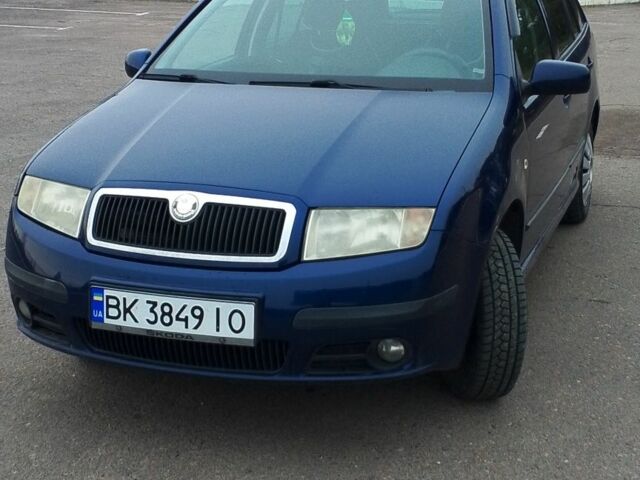 Синий Шкода Фабия, объемом двигателя 1.4 л и пробегом 230 тыс. км за 4250 $, фото 21 на Automoto.ua