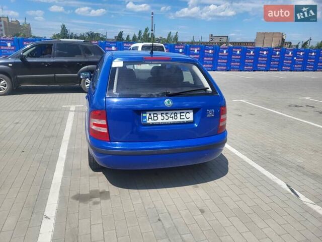 Шкода Фабия 2006 в Виннице на Automoto.ua Синий Шкода Фабия, объемом двигателя 1.2 л и пробегом 216 тыс. км за 3700 $, фото 2 на Automoto.ua