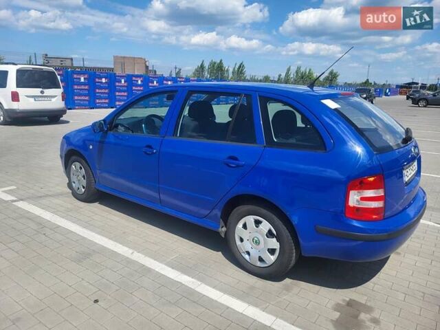 Шкода Фабия 2006 в Виннице на Automoto.ua Синий Шкода Фабия, объемом двигателя 1.2 л и пробегом 216 тыс. км за 3700 $, фото 4 на Automoto.ua