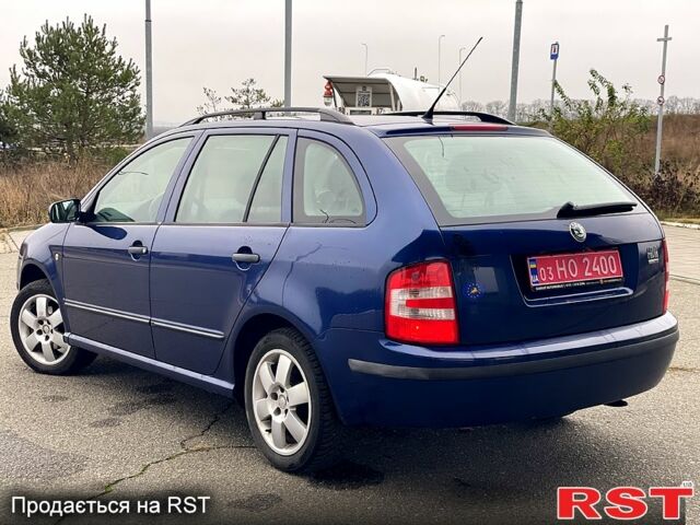 Синій Шкода Фабія, об'ємом двигуна 1.4 л та пробігом 250 тис. км за 4500 $, фото 1 на Automoto.ua