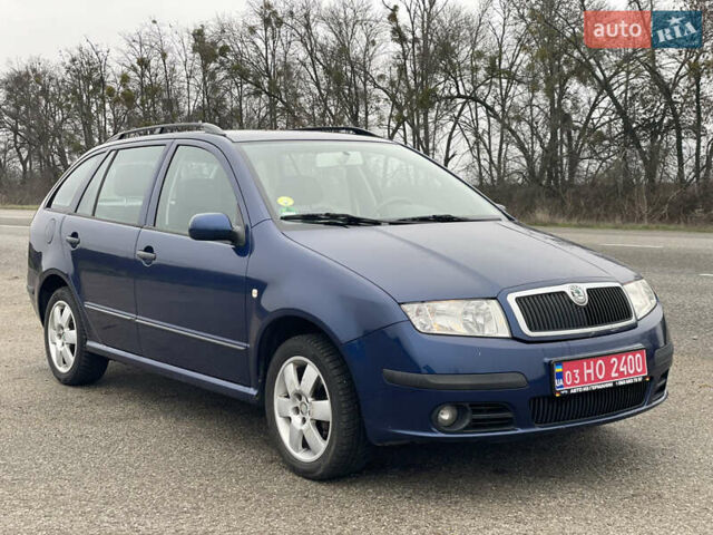 Синий Шкода Фабия, объемом двигателя 1.4 л и пробегом 250 тыс. км за 4500 $, фото 21 на Automoto.ua