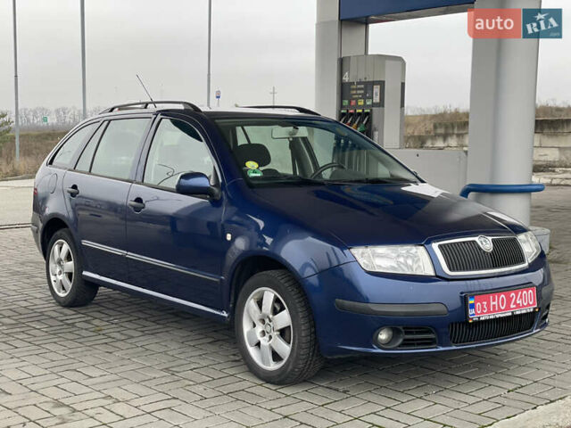Синий Шкода Фабия, объемом двигателя 1.4 л и пробегом 250 тыс. км за 4500 $, фото 22 на Automoto.ua