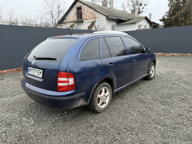 Синий Шкода Фабия, объемом двигателя 1.4 л и пробегом 180 тыс. км за 4150 $, фото 5 на Automoto.ua