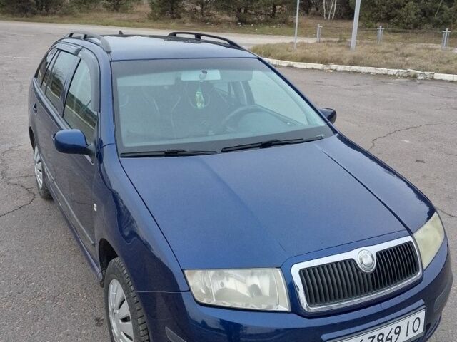 Синий Шкода Фабия, объемом двигателя 1.4 л и пробегом 230 тыс. км за 4250 $, фото 19 на Automoto.ua