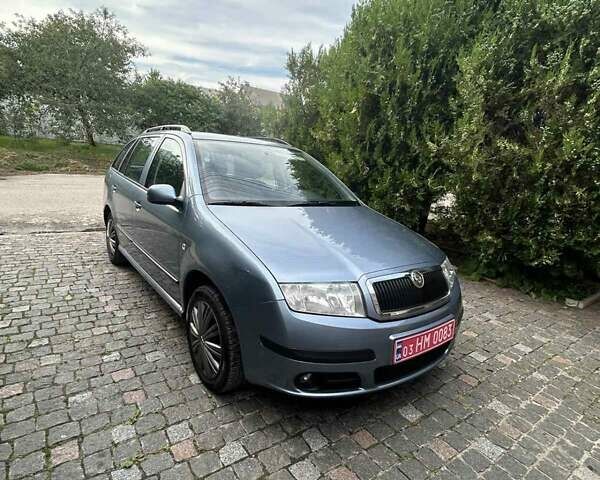 Синий Шкода Фабия, объемом двигателя 1.4 л и пробегом 214 тыс. км за 4999 $, фото 12 на Automoto.ua