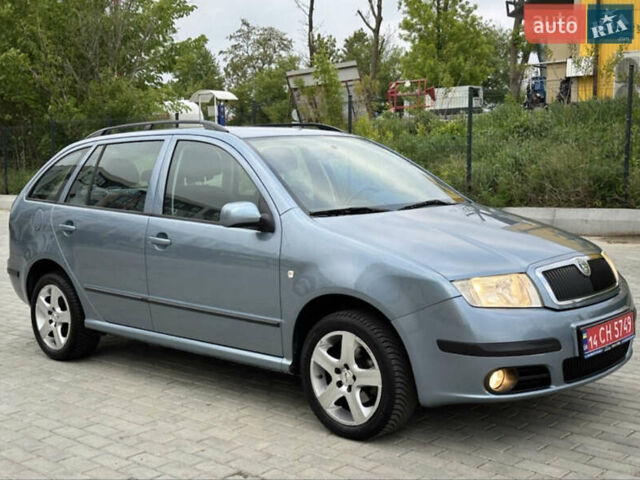 Синий Шкода Фабия, объемом двигателя 1.4 л и пробегом 239 тыс. км за 5700 $, фото 16 на Automoto.ua