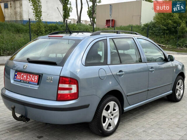 Синий Шкода Фабия, объемом двигателя 1.4 л и пробегом 239 тыс. км за 5700 $, фото 14 на Automoto.ua