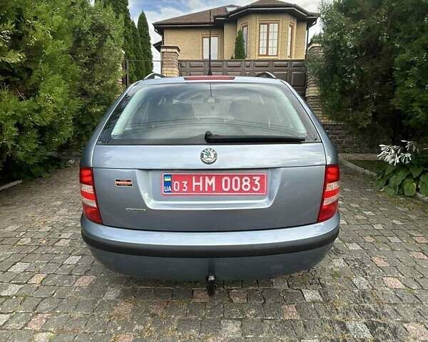Синий Шкода Фабия, объемом двигателя 1.4 л и пробегом 214 тыс. км за 4999 $, фото 13 на Automoto.ua