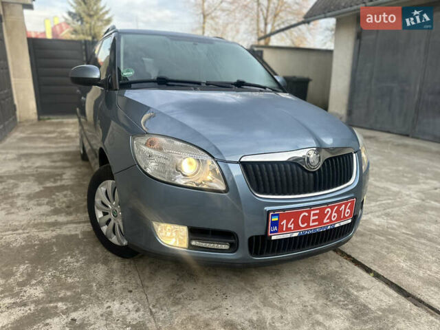 Синий Шкода Фабия, объемом двигателя 1.6 л и пробегом 205 тыс. км за 5150 $, фото 36 на Automoto.ua